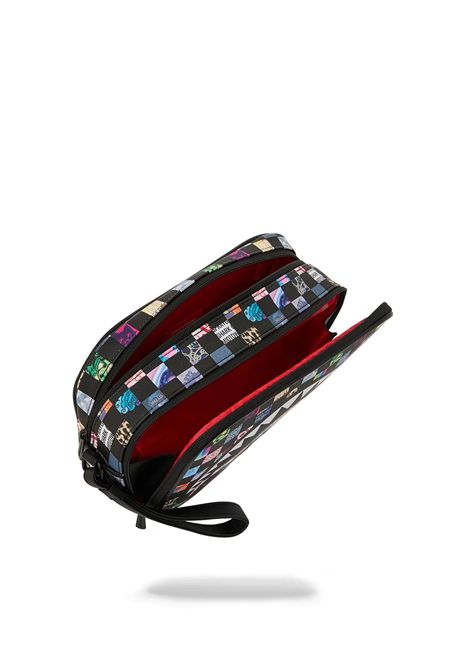 Pochette con stampa SPRAYGROUND | 910B9441NSZCRAZY CHECK TOILETRY BRICK